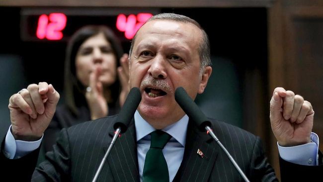Erdogan Sebut Ide Damai Timur Tengah Versi Trump Berat ke Israel