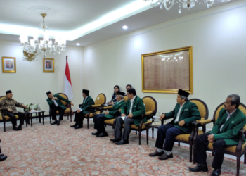 Temui Ma’ruf Amin, Mathla’ul Anwar Siap Bantu Pemerintah Berantas Radikalisme