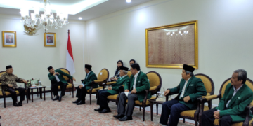 Temui Ma’ruf Amin, Mathla’ul Anwar Siap Bantu Pemerintah Berantas Radikalisme
