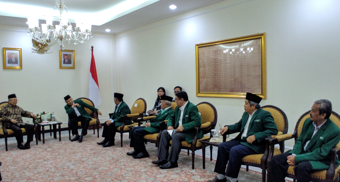 Temui Ma’ruf Amin, Mathla’ul Anwar Siap Bantu Pemerintah Berantas Radikalisme