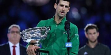 Novak Djokovic Pertahankan Gelar Australia Terbuka