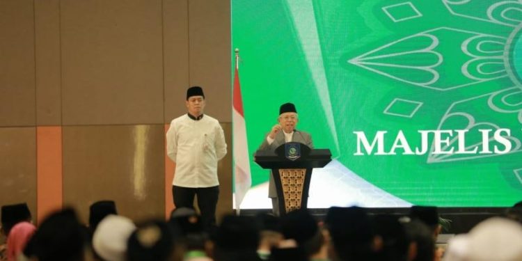 Buka Kongres Umat Islam VII, Wapres Ma’ruf Ajak Masyarakat Tangkal Radikalisme & Intoleransi