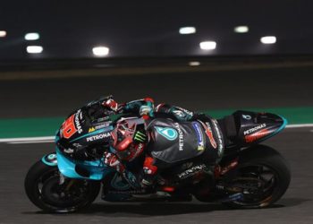 Kalahkan Rins, Quartararo Tercepat di Hari Kedua Tes MotoGP Qatar