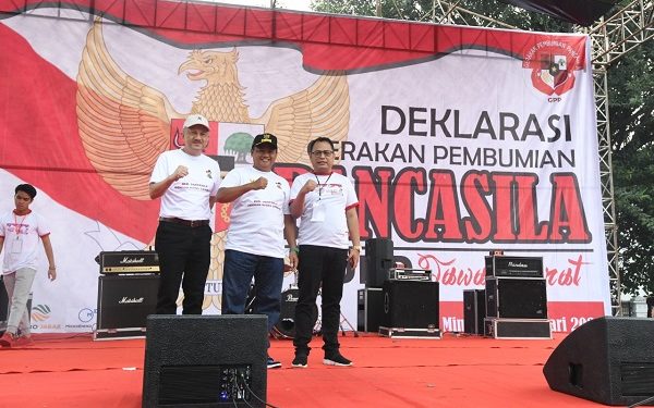 Wakil Gubernur Jawa Barat Deklarasikan Gerakan Pembumian Pancasila