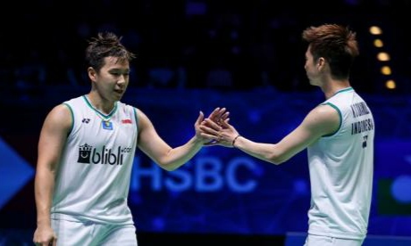 Kevin/Marcus Kalah Dramatis di Final All England 2020
