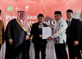 Menag Fachrul Resmikan Institut Daarul Qur’an di Tangerang