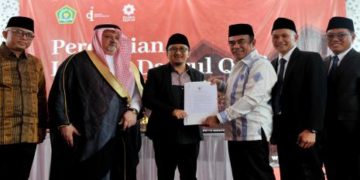 Menag Fachrul Resmikan Institut Daarul Qur’an di Tangerang