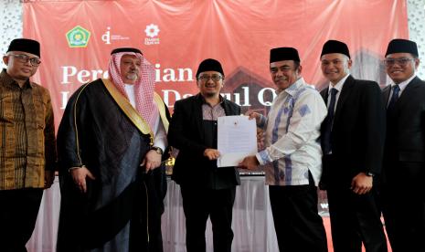 Menag Fachrul Resmikan Institut Daarul Qur’an di Tangerang