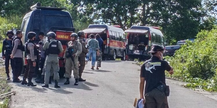 Baku Tembak Dengan Teroris MIT di Poso, Satu Anggota Satgas Tinombala Terluka