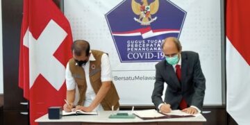 Indonesia dan Swiss Jalin Kerja Sama Penanggulangan Bencana