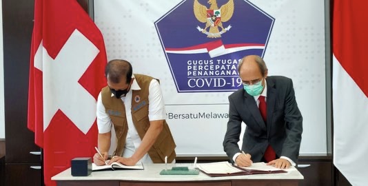 Indonesia dan Swiss Jalin Kerja Sama Penanggulangan Bencana