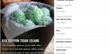 ‘Klepon Tidak Islami’, MUI: Potensi Lecehkan Agama, Usut Pengunggah dan Penyebar