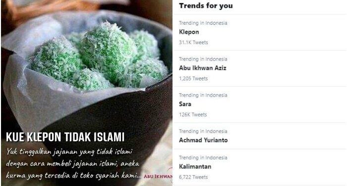 ‘Klepon Tidak Islami’, MUI: Potensi Lecehkan Agama, Usut Pengunggah dan Penyebar