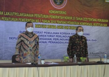 BNPT Susun Strategi Realisasi Tindak Lanjut PP Pemberian Kompensasi Tindak Pidana Terorisme