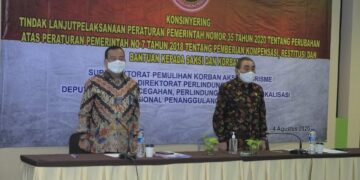 BNPT Susun Strategi Realisasi Tindak Lanjut PP Pemberian Kompensasi Tindak Pidana Terorisme