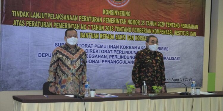 BNPT Susun Strategi Realisasi Tindak Lanjut PP Pemberian Kompensasi Tindak Pidana Terorisme