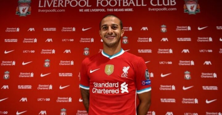 Thiago Alcantara Resmi Gabung Liverpool