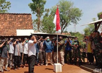 Puluhan Mantan Napiter di Lamongan Gabung TNI Bangun Desa