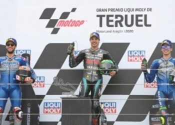 Morbidelli Juara MotoGP Teruel, Duo Suzuki Kuasai Podium