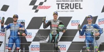 Morbidelli Juara MotoGP Teruel, Duo Suzuki Kuasai Podium