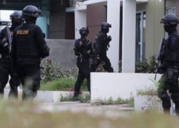 Densus 88 Cokok Terduga Teroris di Mutiara Sentul