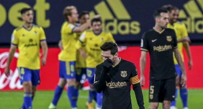 Alamak Barcelona Nyungsep di Kandang Cadiz