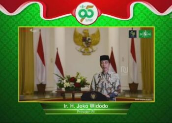 Harlah ke-95 NU, Presiden Jokowi: Terima Kasih Telah Konsisten Bela Pancasila dan NKRI