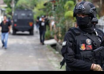 Densus 88 Tembak Mati Terduga Dua Teroris JAD di Makassar