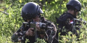 Satgas Madago Raya Baku Tembak Lagi dengan MIT, 1 Anggota Brimob Gugur