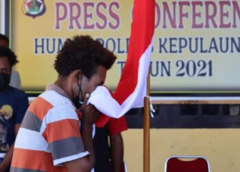 5 Anggota KKB Kabupaten Yapen Ikrar Setia Kepada NKRI