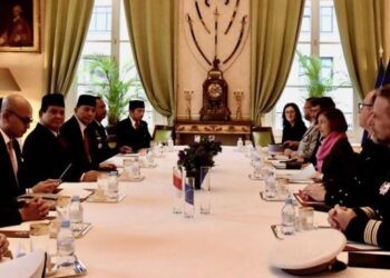Menhan Tandatangani Persetujuan Kerjasama Pertahanan dan Terorisme Dengan Prancis