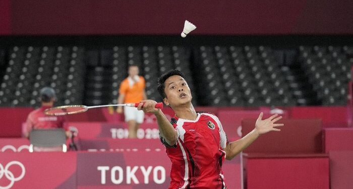 Kerja Keras, Menang 3 Game, Ginting ke Semifinal Olimpiade Tokyo