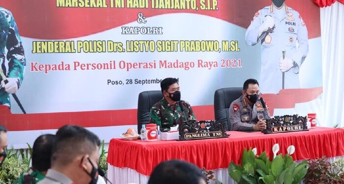 Apresiasi Tewasnya Ali Kalora, Panglima TNI Minta Satgas Madago Raya Tidak Lengah dan Tetap Waspada
