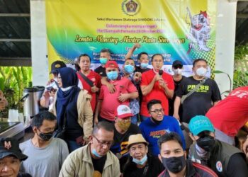 Peringati Sumpah Pemuda dan Silaturahmi Usai PON XX, Puluhan Wartawan Ikuti Lomba Mancing SIWO Jaya