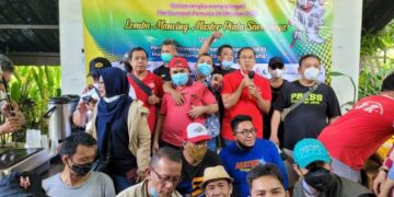 Peringati Sumpah Pemuda dan Silaturahmi Usai PON XX, Puluhan Wartawan Ikuti Lomba Mancing SIWO Jaya