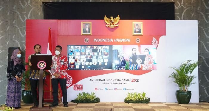 BNPT Umumkan Peraih Anugerah Indonesia Damai 2021
