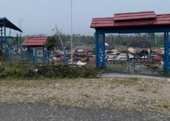 Makin Biadab, SMP Negeri Serambakon, Pegunungan Bintang Hancur Total Dibakar KKB