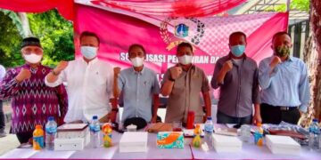 Steven Musa Gelar Sosialisasi Perda Keolahragaan di Pademangan Timur