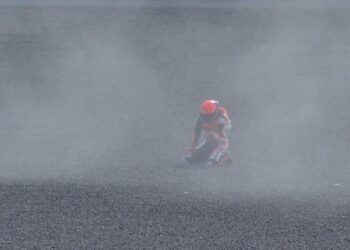 Jatuh di FP2 MotoGP Mandalika, Marc Marquez Baik-baik Saja