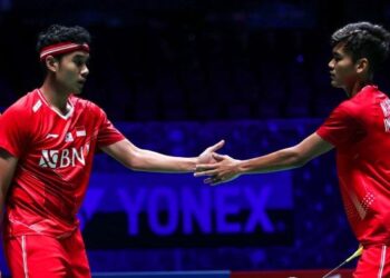 3 Ganda Putra Indonesia Lolos Semifinal All England 2022
