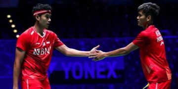 3 Ganda Putra Indonesia Lolos Semifinal All England 2022
