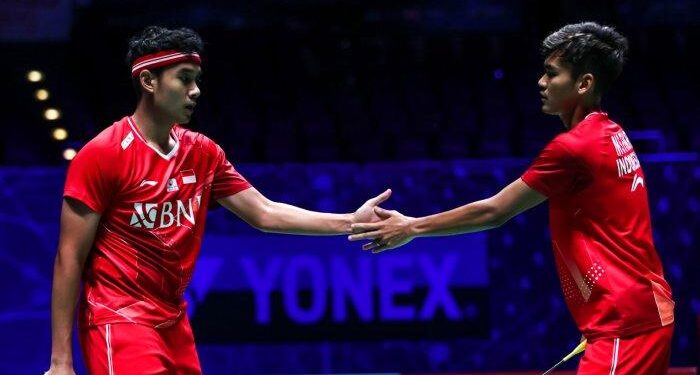3 Ganda Putra Indonesia Lolos Semifinal All England 2022