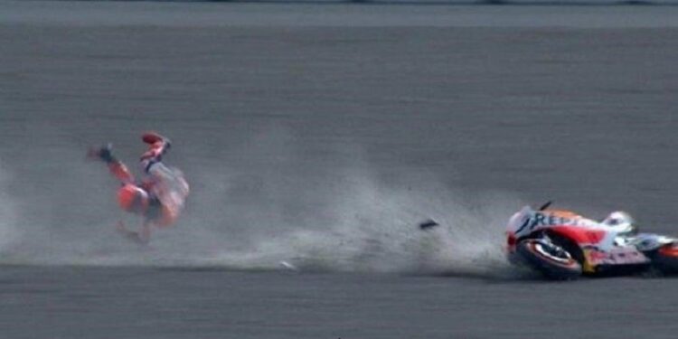 Alami Diplopia Usai Jatuh, Dokter Sarankan Marquez Rehat 6 Bulan