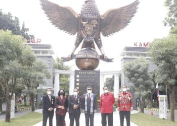 Kunjungi Monumen Konservasi Pancasila, Sekjen PDIP: Indonesia Bukan Bangsa Tempe Tetapi Bangsa Pelopor