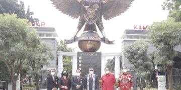 Kunjungi Monumen Konservasi Pancasila, Sekjen PDIP: Indonesia Bukan Bangsa Tempe Tetapi Bangsa Pelopor