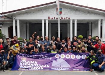 Wawali Kota Bogor Antusias Sambut Finis Tim JKW PWI