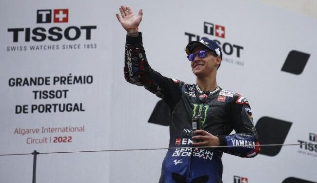 Fabio Quartararo Juarai MotoGP Portugal 2022
