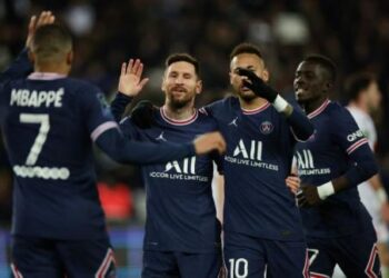 PSG Juara Ligue 1 Musim 2021/2022