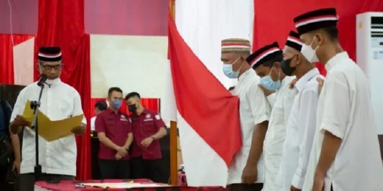 Ribuan Anggota Jaringan Teroris NII Sumbar Cabut Ba’iat dan Nyatakan Setia ke NKRI