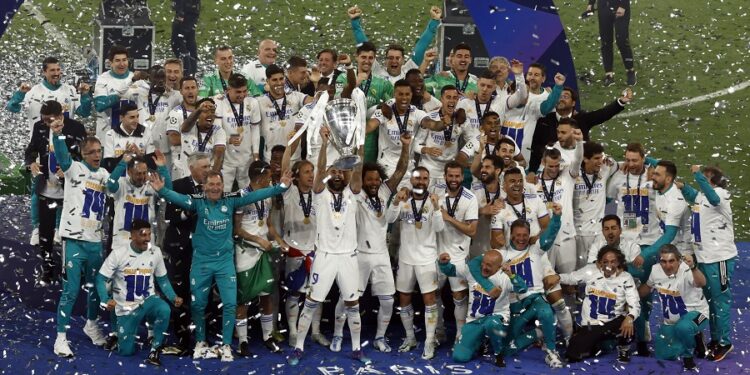 Real Madrid Juara Liga Champions 2021/2022